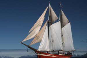 Noorderlicht unter Segeln
