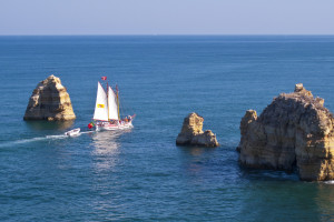 Felsen an der Atlantikküste