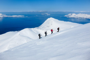 Skiwandern Norwegen Fjorde